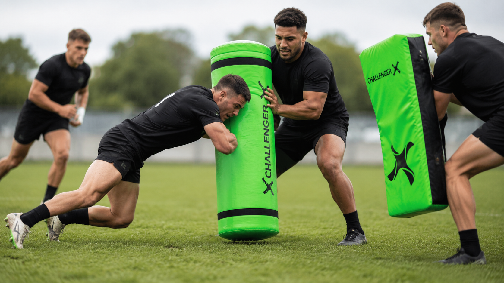 Rugby contact drill